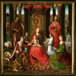 Altarbild von St. Johannes dem Täufer und St. Johannes dem Evangelisten