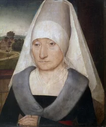 Eine ältere Dame