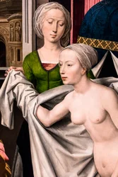 Bathseba im Bade, ca. 1485