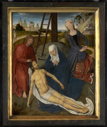 Zentraltafel des Triptychons von Adriaan Reins