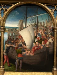 (Detail) des Reliquiars der hl. Ursula