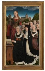 Detail des Triptychons von Willem Moreel