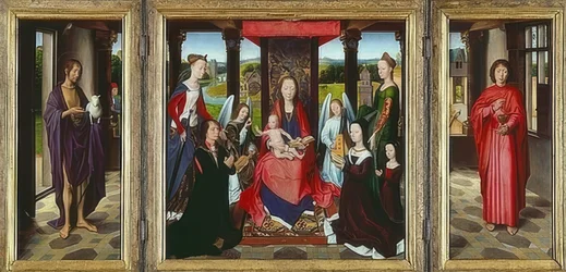 Jungfrau mit Kind und Heiligen (The Donne Triptych)
