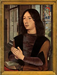 Porträt von Martin Van Nieuwenhowen, 1478