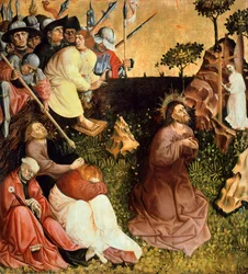 Gebet im Garten, Tafel vom Wurzacher Altar