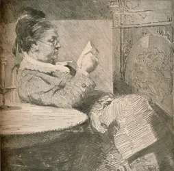 Porträt der Mutter des Künstlers, ca. 1912