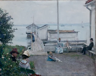 Das Badehaus in Asgardstrand
