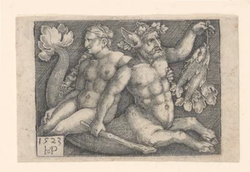 Ein Triton und eine Nymphe