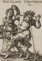 Das Bauernfest 1546 (Detail)