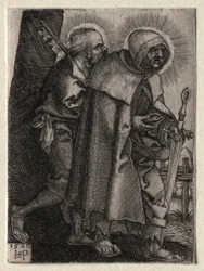 Christus und die Apostel: St. Peter und St. Paul