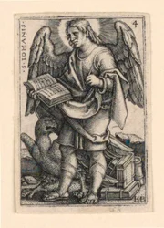 St. Johannes, aus Die vier Evangelisten