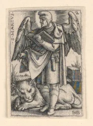 St. Markus, aus Die Vier Evangelisten