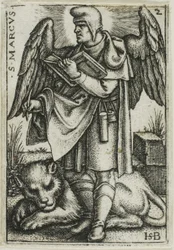 St. Markus, aus Die vier Evangelisten