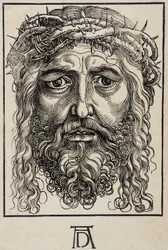 Der Kopf Christi mit der Dornenkrone