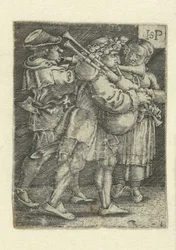 Zwei Musiker und ein Mädchen