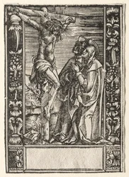St. Maria und St. Johannes vor dem Kreuz