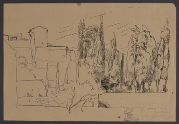 Umgebung des Klosters St. Franziskus in Florenz