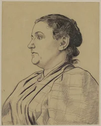 Porträt der Frau des Künstlers - Celli