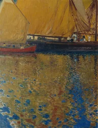 Morgenstimmung im Hafen von Lussin