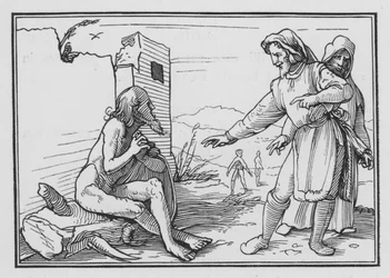 Eliphas tadelt Hiob für seine Selbstrechtfertigung, Hiob XV, 1, 2