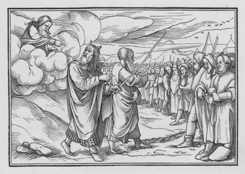 Gott befiehlt Mose, das Volk zu zählen, Numeri I, 19