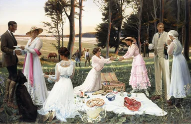Das Nachmittags-Picknick