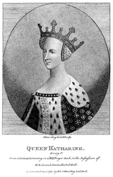 Katharina von Valois, 1401-1437, Gemahlin König Heinrichs V., 1792
