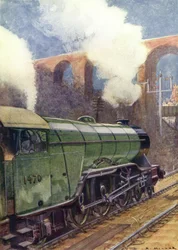 Eine schöne Schnellzuglokomotive