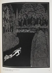 Auf seiner mühsamen Reise zum Wasser verdoppeln sich seine Ängste. Illustration zur Geschichte 