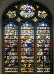 Oxford, Oriel College Chapel, Die Anbetung der Könige