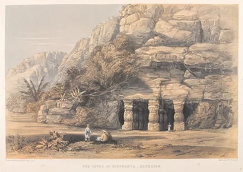 Die Höhlen von Elephanta, Außenansicht