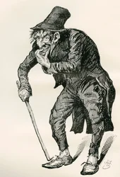 Illustration für Charles Dickens