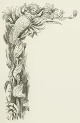 Illustration für Sylvie und Bruno von Lewis Carroll