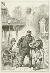 Illustration für Sylvie und Bruno von Lewis Carroll