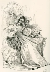 Mrs. Skewton (Gravur)