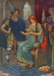 Skyrnir und Gerda, aus "Frey und Gerda"