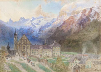 Engelburg Sonnenaufgang