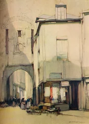 Porte St Pater, Vannes, 20. Jahrhundert, 1935