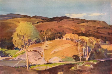 In Glen Cannich, um 1891