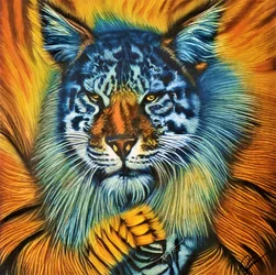 Königliche Katze