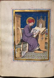 Evangelienbuch mit Evangelistenporträts: Heiliger Markus