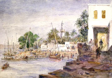 Ansicht von Assuan, Ägypten
