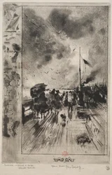 Ein Pier in England