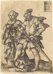 Tanzendes Paar, 1551