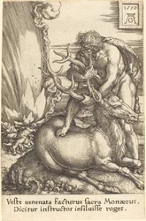 Herkules und die Hindin, 1550