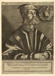 Porträt von Bernard Knipperdolling, einem Anführer der Täufer von Münster