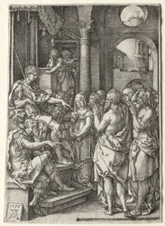 Die Geschichte von Susanna: Susanna der Ehebruch beschuldigt, 1555