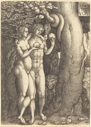 Die Versuchung durch die Schlange, 1540