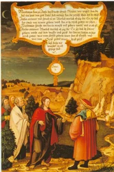 Württemberg und Mömpelgard Mömpelgarder Altar Christus und Nikodemus