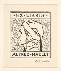 Exlibris: Alfred Hadelt